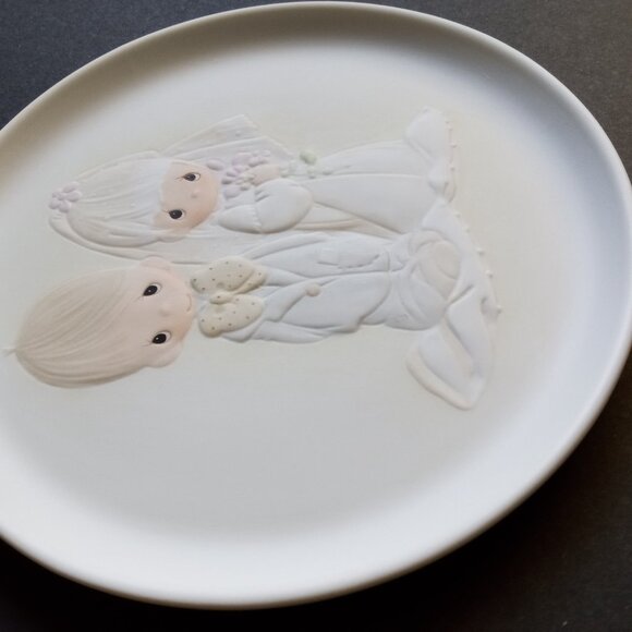 The Lord 1980 Precious MoBless You And Keep You Plate by Bill Biel & Sam Butcher - Picture 6 of 6